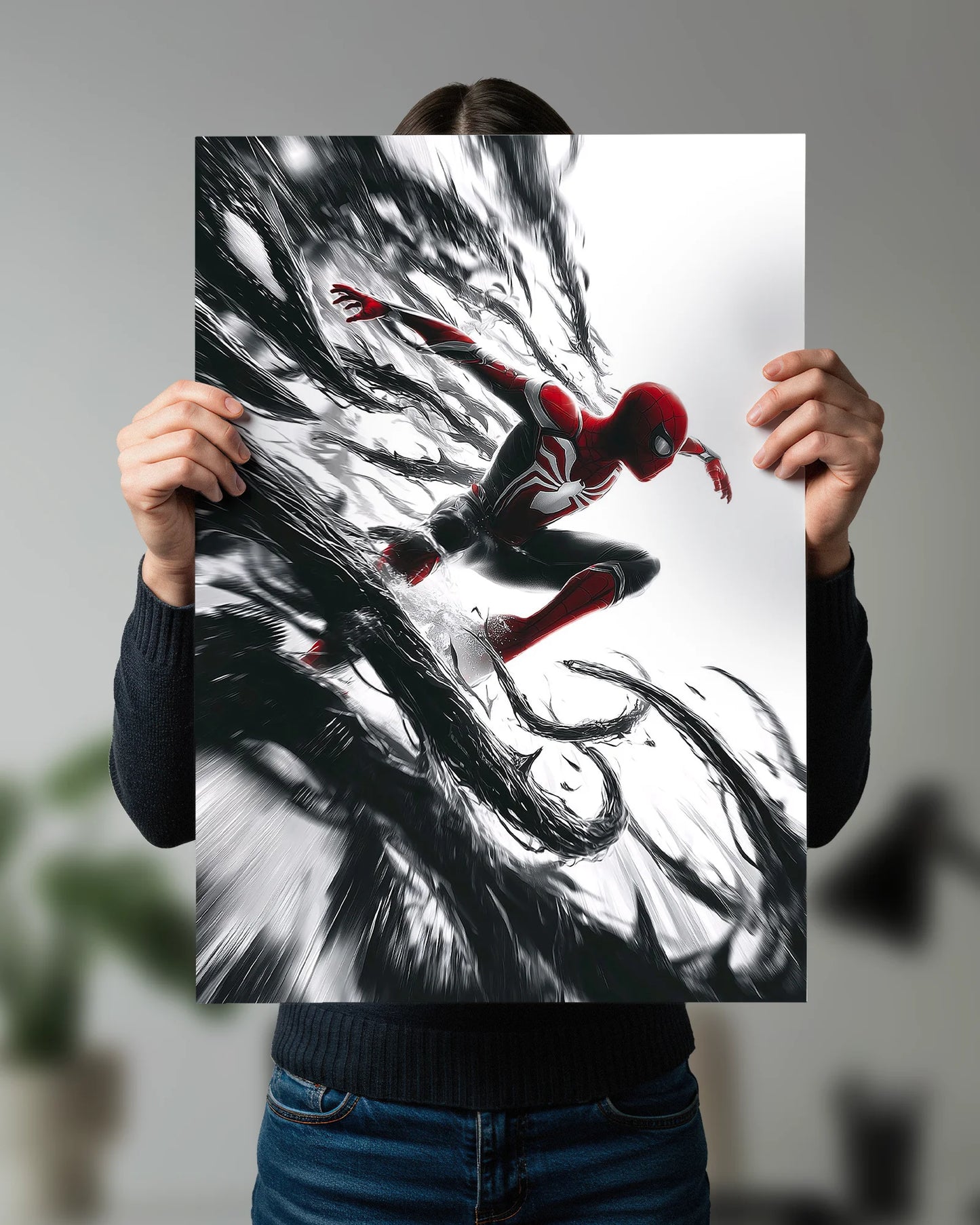 Spider-Man Symbiote Action Poster
