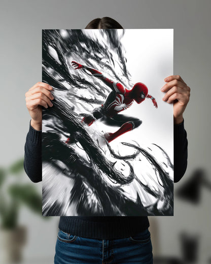 Spider-Man Symbiote Action Poster