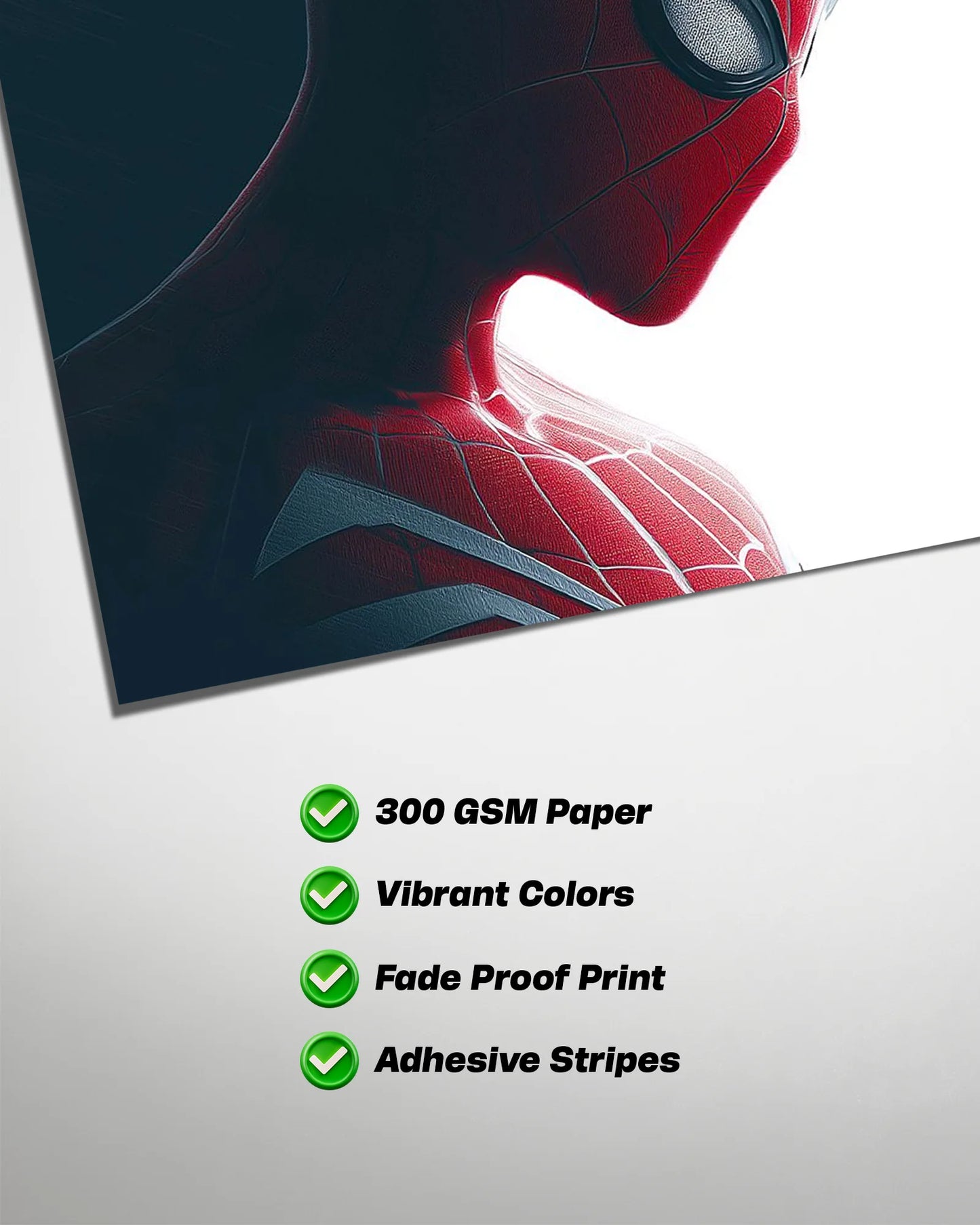 Spider-Man & Venom Shadow Poster | Marvel Symbiote Wall Art