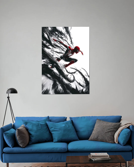 Spider-Man Symbiote Action Poster