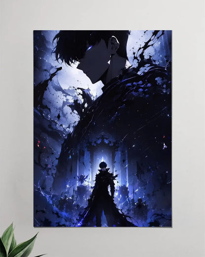 Sung Jin-Woo Wall Poster | Solo Leveling Anime Wall Art