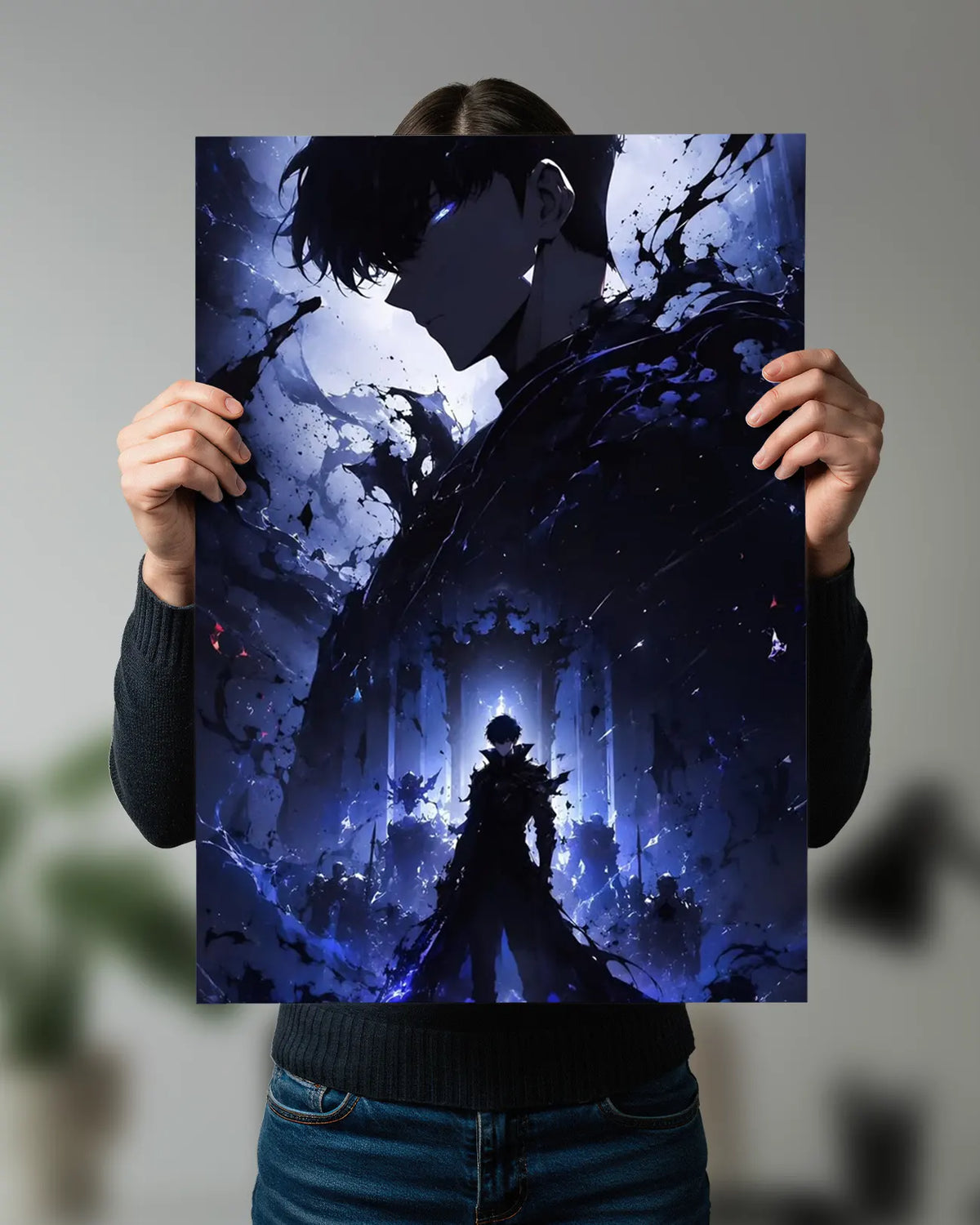Sung Jin-Woo Wall Poster | Solo Leveling Anime Wall Art