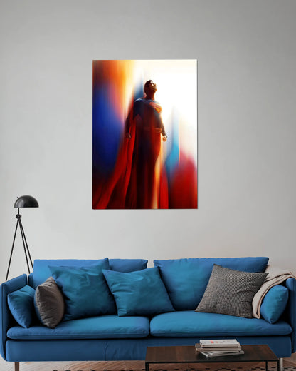 Superman Ascension Poster | Heroic Wall Art Print