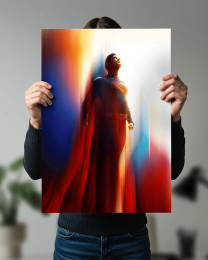 Superman Ascension Poster | Heroic Wall Art Print