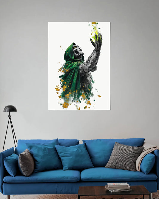 Doctor Doom Cosmic Power Wall Poster