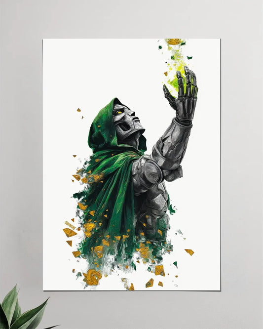 Doctor Doom Cosmic Power Wall Poster