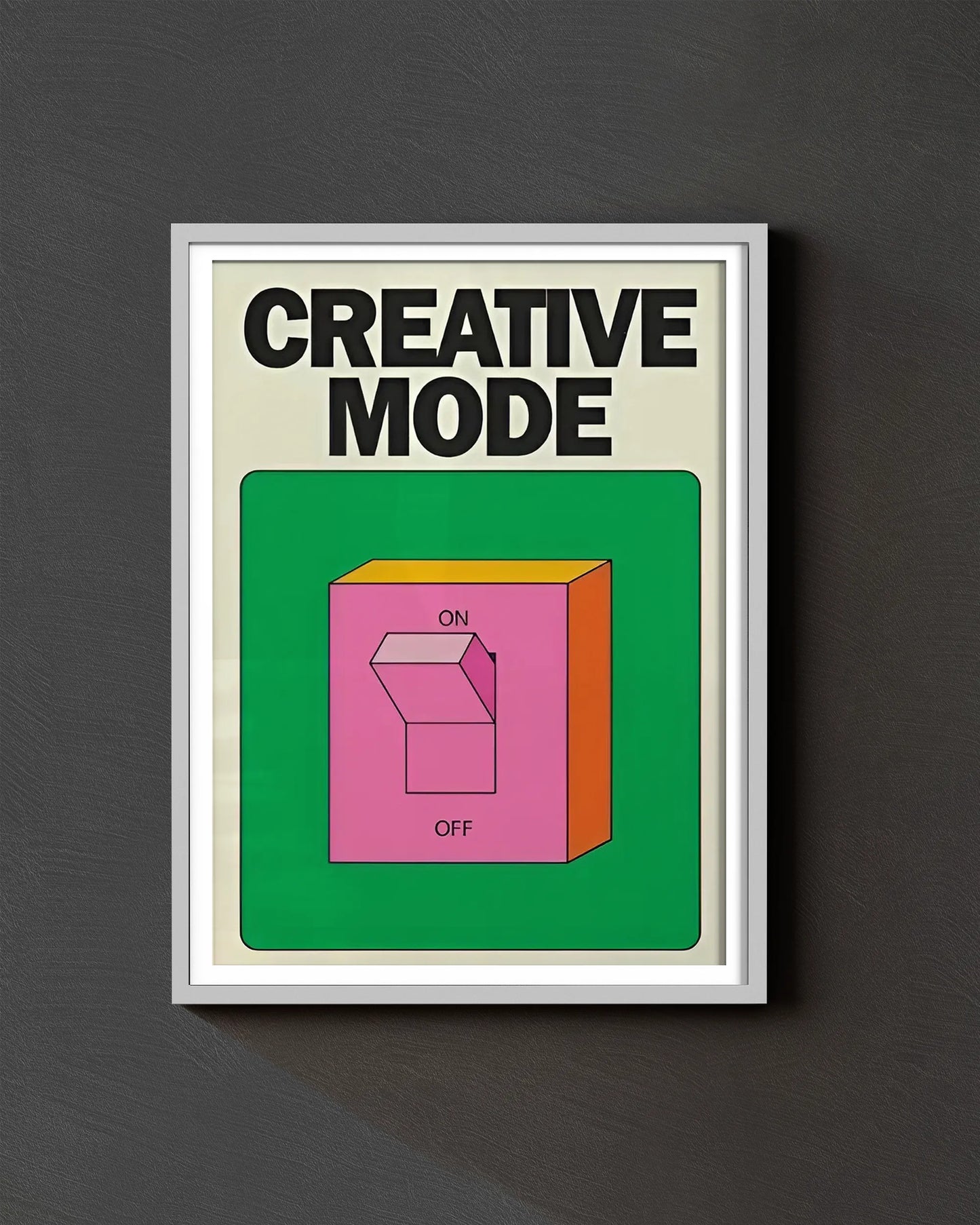 Creative Mode Framed Poster | Colorful Modern Wall Art